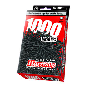 Hroty Harrows Star Soft 2BA 1000 ks  Black