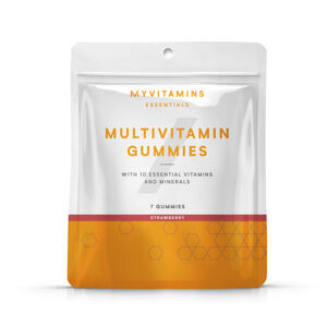 Multivitamínové žvýkací bonbóny (7 ks v balení) – Jahodová příchuť - 7gummies - Jahoda