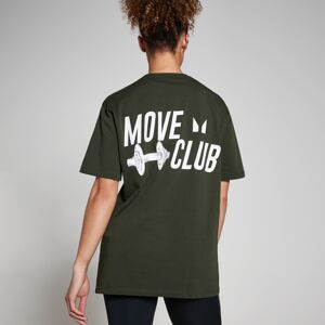 MP Oversized Move Club Tričko – Lesní Zelené - M