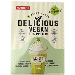 Nutrend Delicious Vegan Protein 30 g - Pistácie/marcipán
