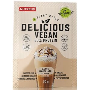 Nutrend Delicious Vegan Protein 30 g - Latte Macchiato