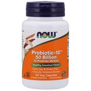 Now Foods Probiotic-10 50 Billion 50 kapslí