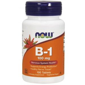 Now Foods Vitamin B1 100 mg 100 tablet
