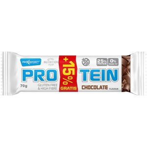 MaxSport Protein Bar 60g + 15% GRATIS - čokoláda