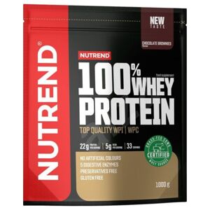 Nutrend 100% Whey Protein 1000 g - čokoládové brownies