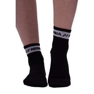 NEBBIA “HI-TECH” crew ponožky 129 Black Barva: Černá, Velikost: 43-46