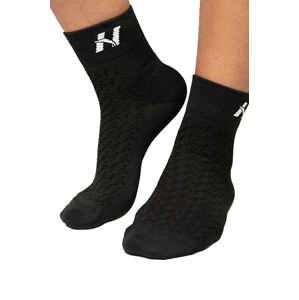 NEBBIA “HI-TECH” N-pattern crew ponožky 130 Black Barva: Černá, Velikost: 43-46