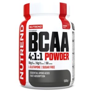 Nutrend BCAA 4:1:1 Powder 500 g - třešeň