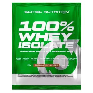 Scitec Nutrition Scitec 100% Whey Isolate 25 g - jahoda