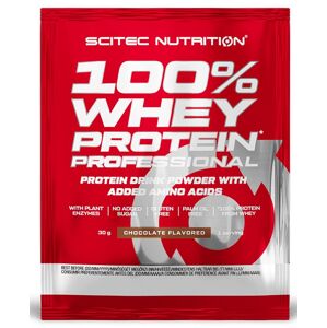Scitec Nutrition Scitec 100% Whey Protein Professional 30 g - bilá čokoláda