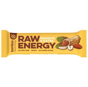 Bombus Raw Energy bar 50 g - arašídy/datle