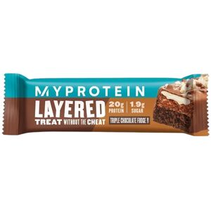 Myprotein Layered Protein Bar 60 g - Triple Chocolate Fudge