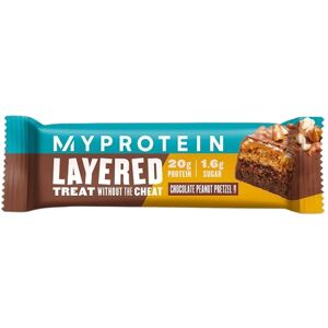 Myprotein Layered Protein Bar 60 g - Chocolate Peanut Pretzel
