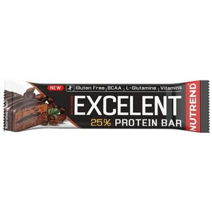 Nutrend Excelent Protein Bar 40 g - čokoláda/nugát s brusinkami