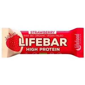 Lifefood Lifebar Protein BIO 47 g - jahoda VÝPRODEJ 21.4.2024