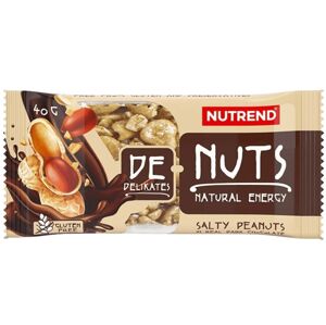 Nutrend DeNuts 40g - Slané arašídy v hořké čokoládě