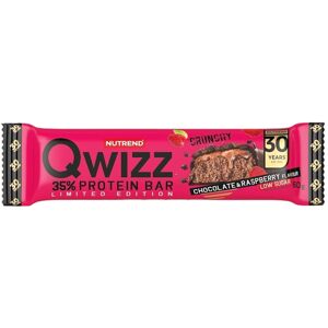 Nutrend Qwizz Protein Bar 60 g - čokoláda/malina