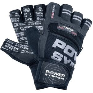 Power System Fitness rukavice POWER GRIP černá - M