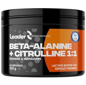 Leader Beta-Alanine + Citrulline 1:1 200 g - pomeranč/mandarinka