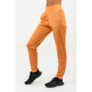 NEBBIA Elite Essentials Slim fit legíny s kapsami Sleek 482 Orange Barva: Orange, Velikost: S