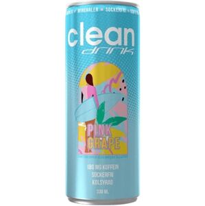 Clean Drink BCAA 330 ml - růžový grep