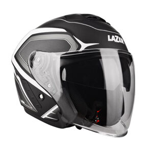 Moto přilba Lazer Tango Hexa  L (59-60)  Black-White Matt