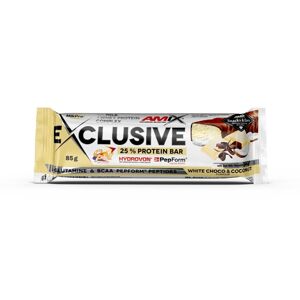 AMIX Exclusive Protein Bar, White Chocolate, 85g