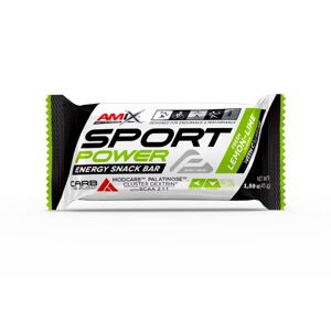 AMIX Sport Power Energy Snack Bar s kofeinem , Lemon-Lime, 45g