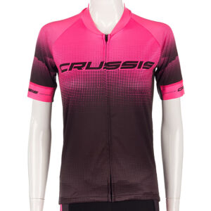 Dámský cyklistický dres s krátkým rukávem Crussis CSW-057  L
