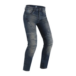Pánské moto jeansy PMJ Dallas CE  modrá  38