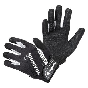 Fitness rukavice inSPORTline Taladaro  černo-bílá  XXL