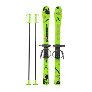 Baby Ski 90 cm - dětské plastové lyže - zelené