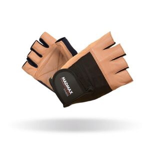 MADMAX Fitness rukavice - MFG 444, L, hnědá