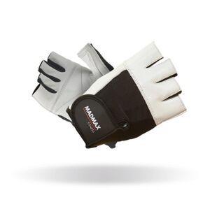 MADMAX Fitness rukavice - MFG 444, bílá, XL