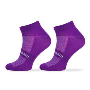 Krátké sportovní Merino ponožky Comodo Run10  35-38  Fuchsia