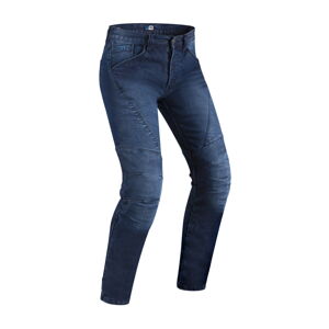 Pánské moto jeansy PMJ Titanium CE  modrá  34