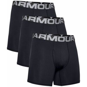 Boxerky Under Armour Charged Cotton 6in 3ks  Black  S