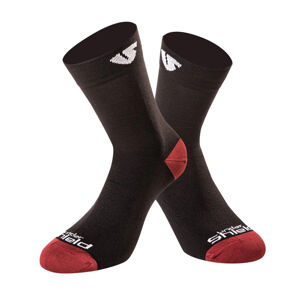 Ponožky Undershield Black-Red černá/červená  39/42