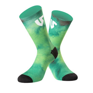 Ponožky Undershield Tye Dye zelená  37/41