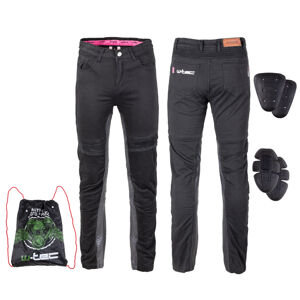 Dámské moto kalhoty W-TEC Ragana  XL  černá