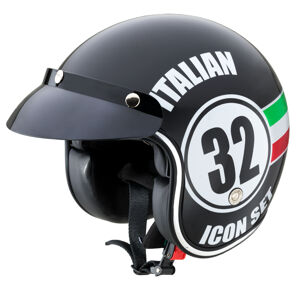 Moto přilba W-TEC Café Racer  Italian 32  XS (53-54)