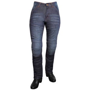 Dámské jeansové moto kalhoty ROLEFF Aramid Lady  modrá  29/M