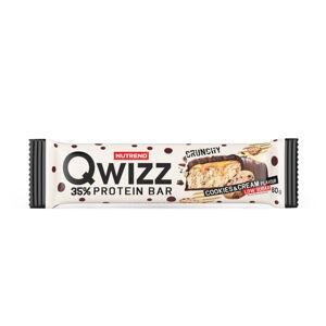 Proteinová tyčinka Nutrend Qwizz Protein Bar 60g  cookiesacream