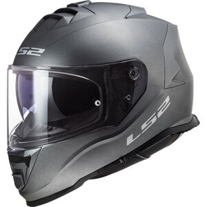 Moto helma LS2 FF800 Storm Solid  Matt Titanium  3XL (65-66)