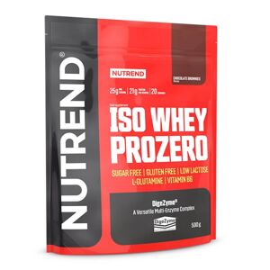 Práškový koncentrát Nutrend ISO WHEY Prozero 500 g  cookies+cream