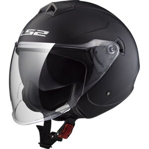 Moto helma LS2 OF573 Twister II Single Mono  Matt Black  M (57-58)