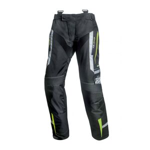 Pánské textilní moto kalhoty Spark Mizzen  černá-fluo  XL