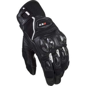 Pánské moto rukavice LS2 Spark 2 Black White  černá/bílá  3XL